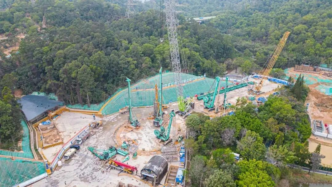 首台即经典 首秀即完美——上海金泰SX150泵举双轮铣亮相公明水库-清林径水库联通工程